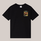 T-Shirt Heat Map Classic Nero SP26-JTS-001-06Casablanca