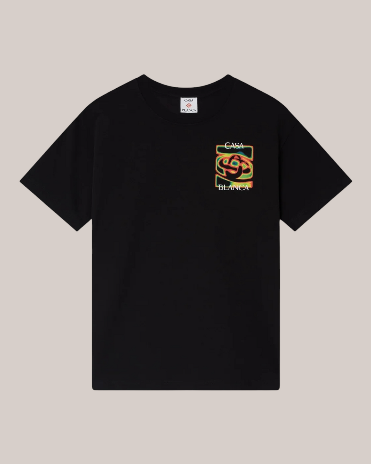 T-Shirt Heat Map Classic Nero SP26-JTS-001-06Casablanca