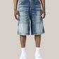 Short Baggy Fit Carpentier Blue Medio 01B Soldier